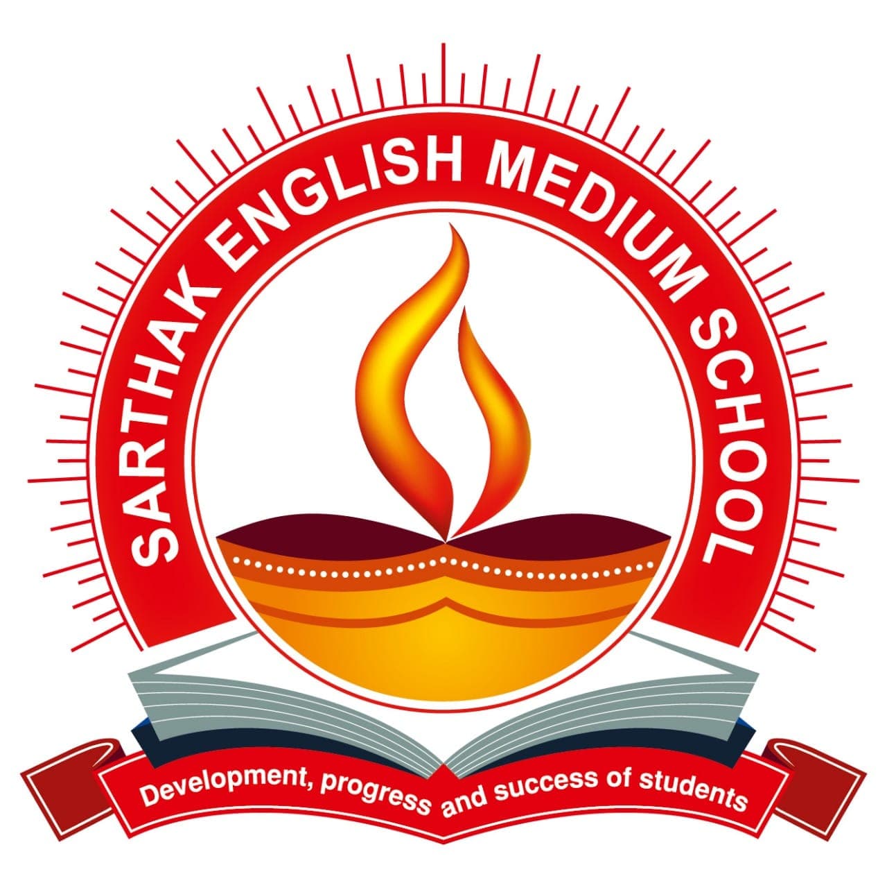 Sarthak English Medium School Logo